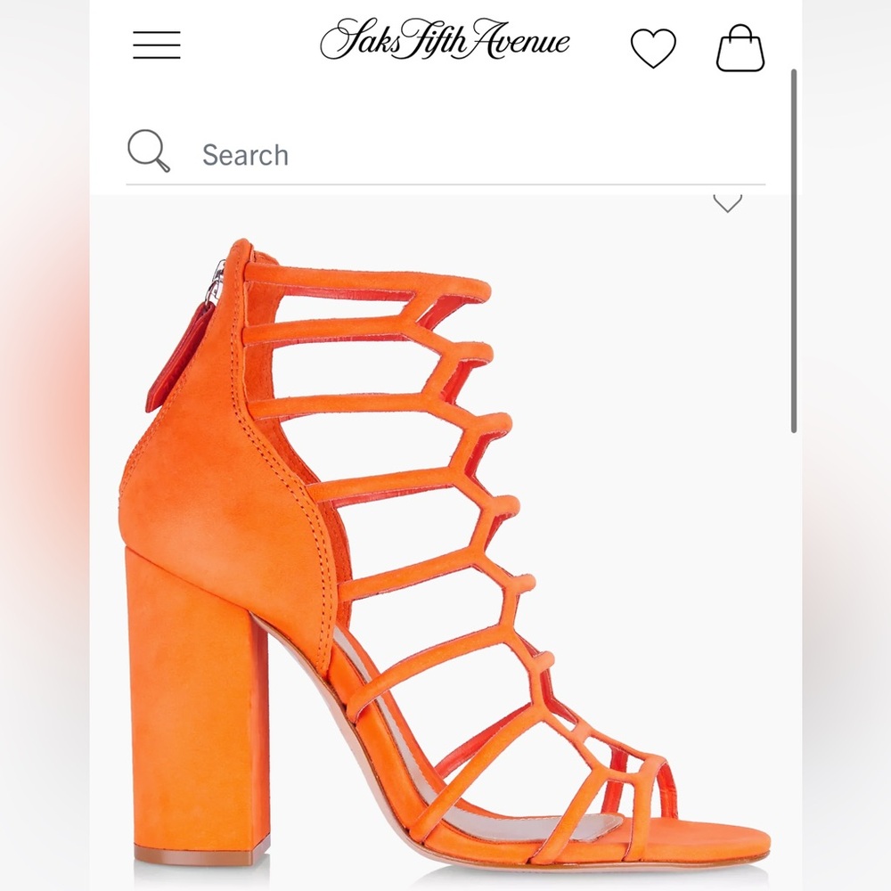 Julianna 115MM Caged Suede Sandals Heels